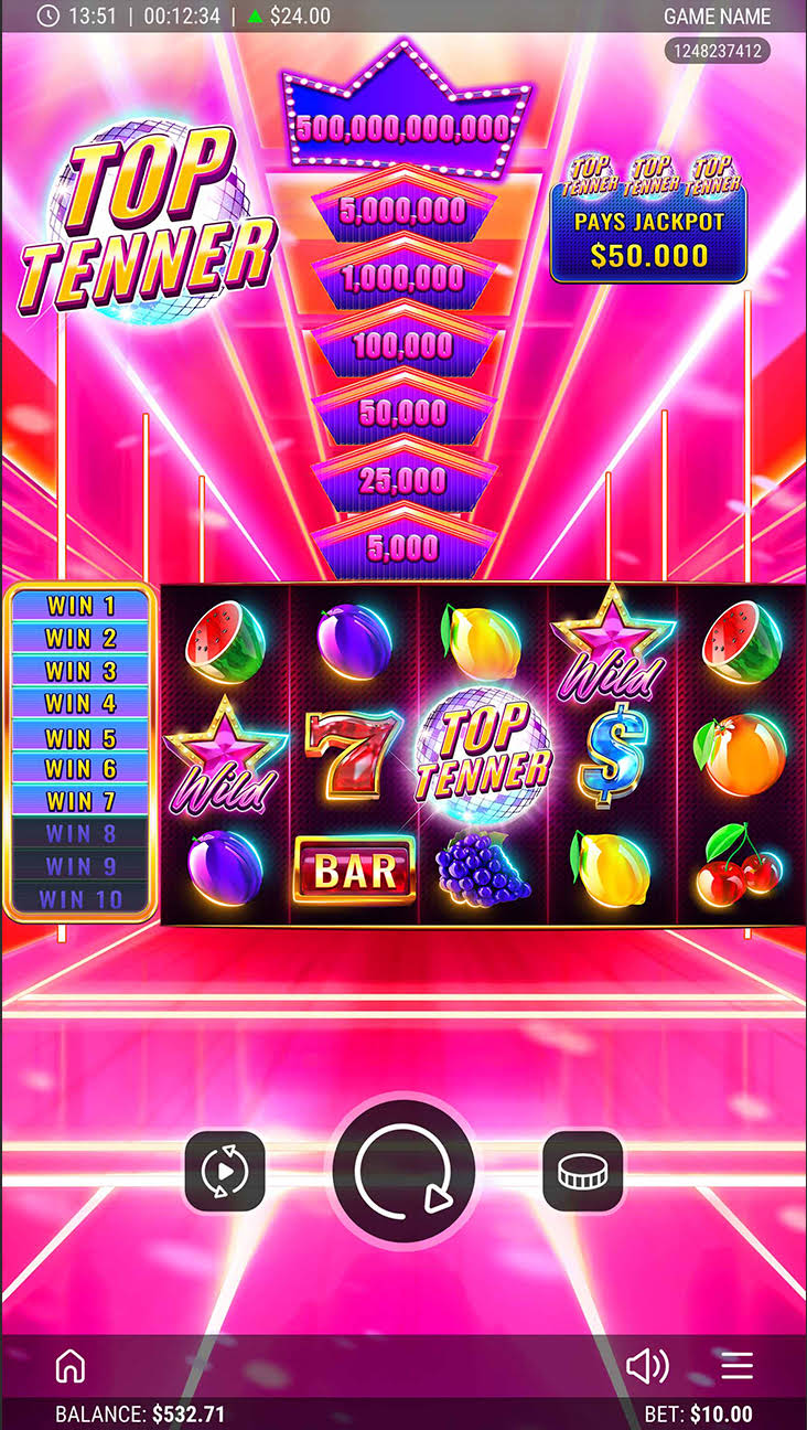 Top Tenner Online Slot