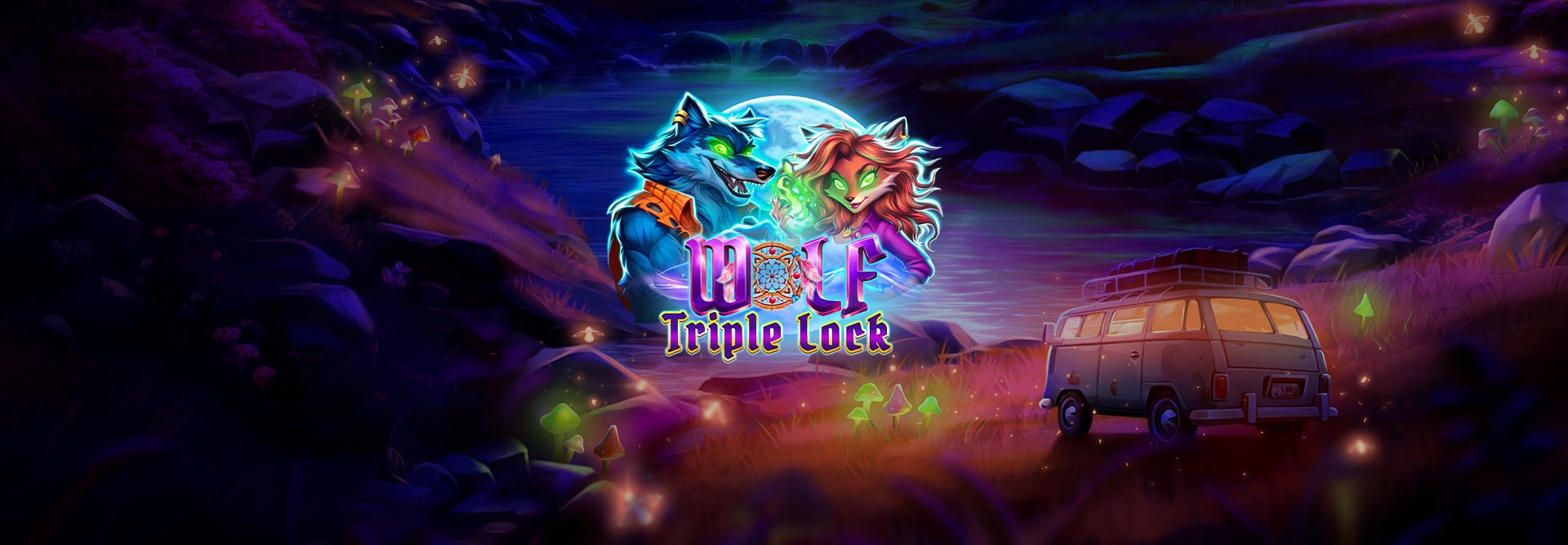 Wolf Triple Lock Banner