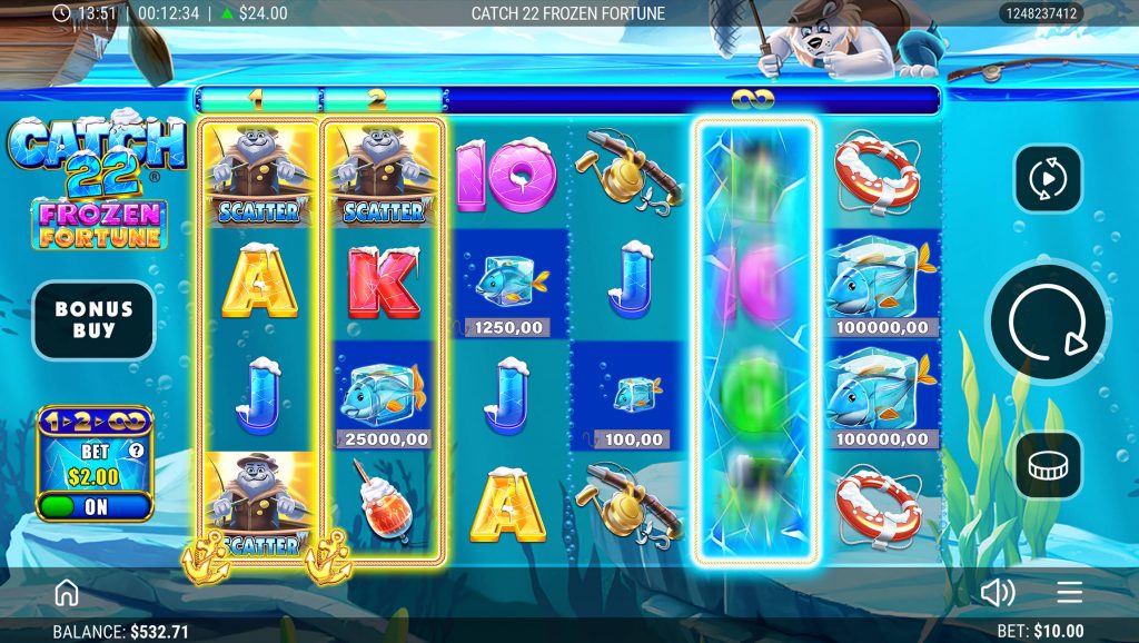 Catch22 - Frozen Fortune Online Slot