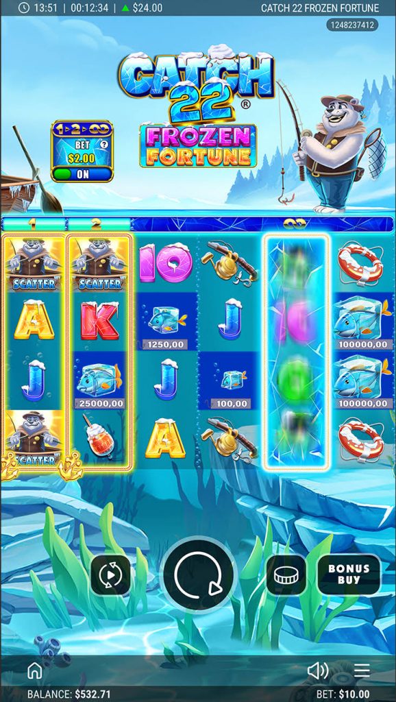 Catch22 - Frozen Fortune Online Slot