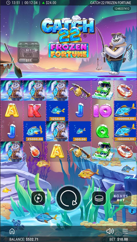 Catch22 - Frozen Fortune Online Slot