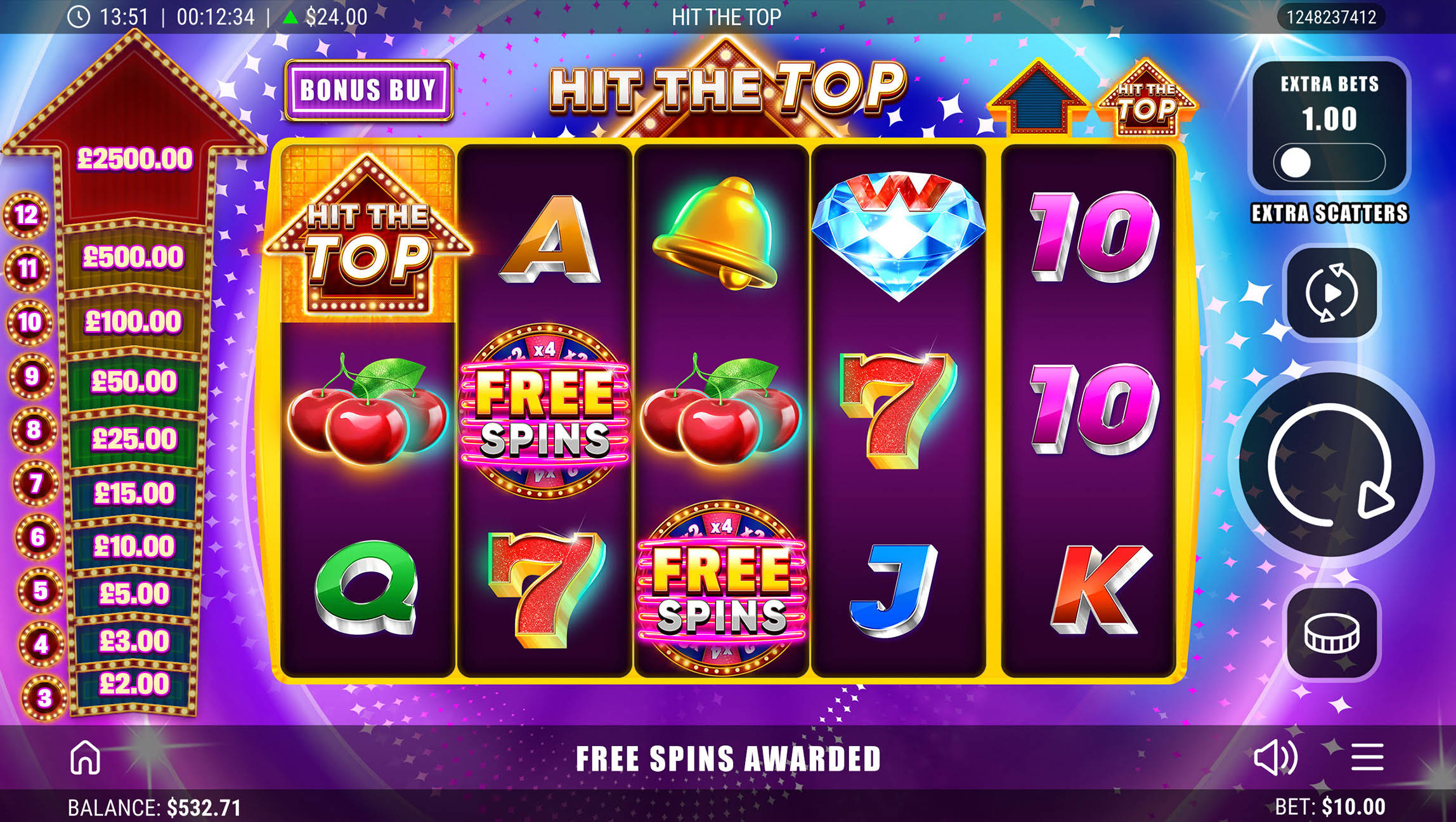 Hit the Top Online Slot