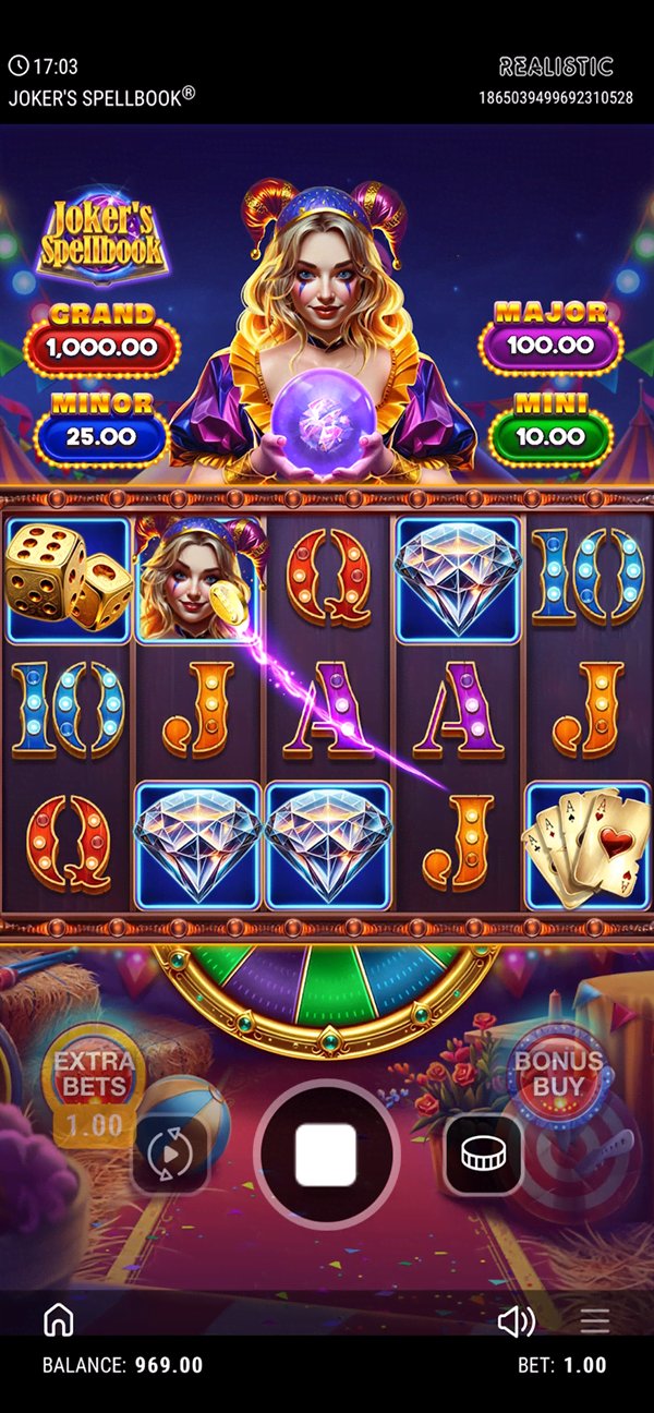 Joker's Spellbook Online Slot