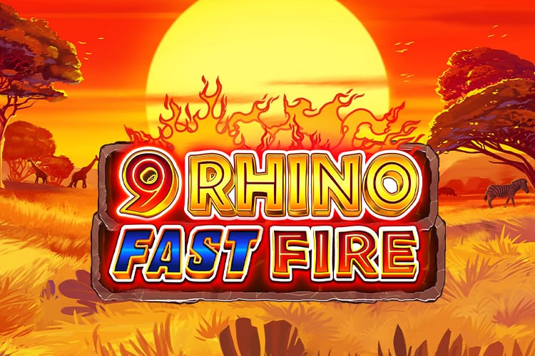 9 Rhino Fast Fire Charges Across the Savanna with Wild Jackpots